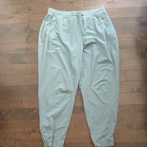 lululemon athletica Light Gray Track Pants